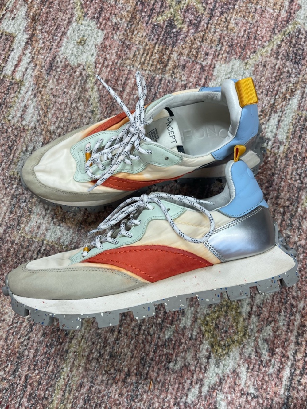 Oncept Osaka Elite Trainer Sneakers in Solar Size 7.5 - Picture 2 of 9